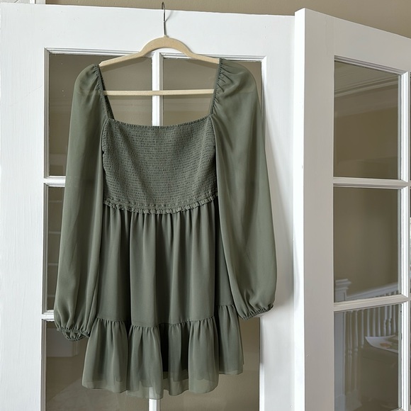 NWT Aritzia Wilfred Tempest Mini Dress - Picture 2 of 9